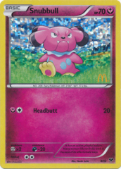 Snubbull 8/12 Confetti Holo Promo - 2013 McDonald's Campaign